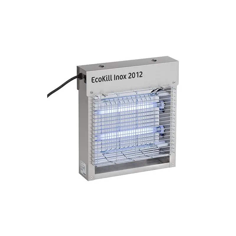 Fliegenvernichter EcoKill Inox 2 x 6 Watt Finale Aktion