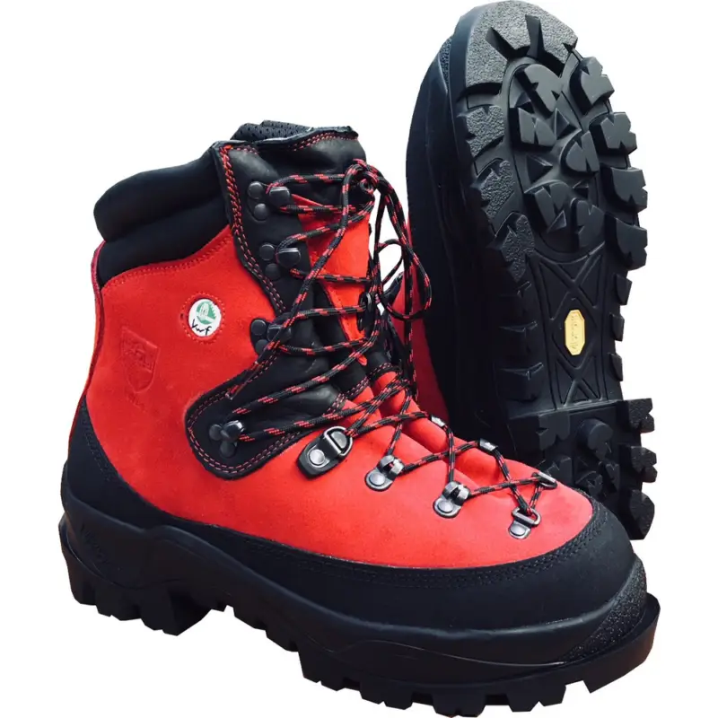 FrancitalForstschuh EXCELSIOR rot Klasse 3 Schnittschutzstiefel Expressversand