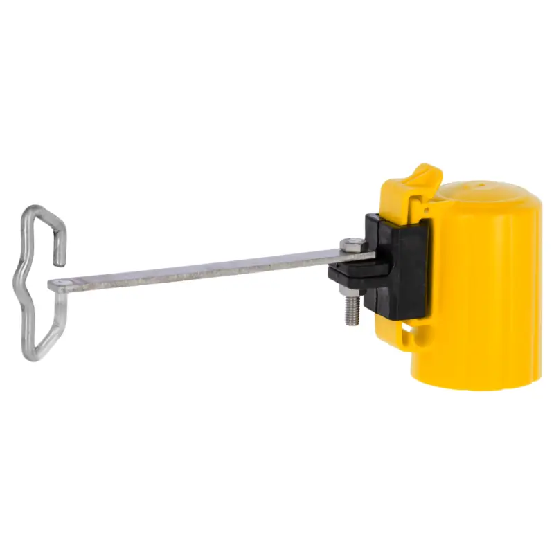 Ausverkauf KERBLKopfisolator Band/Seil-Ecklösung f. T-Post 4 Stk.