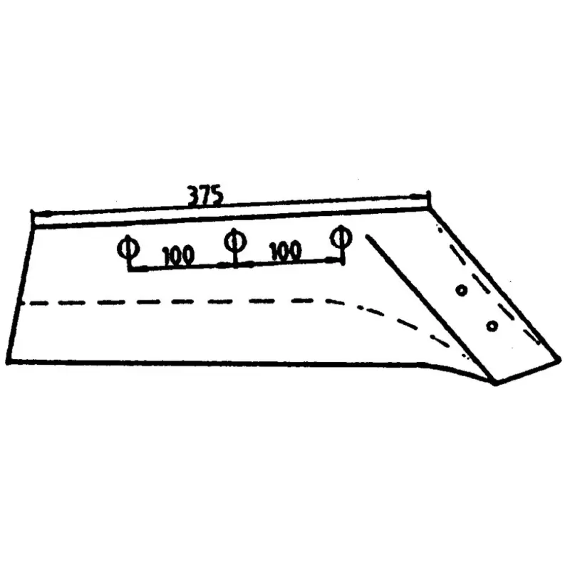 Angebot iQpartsMeißelschar WSM35