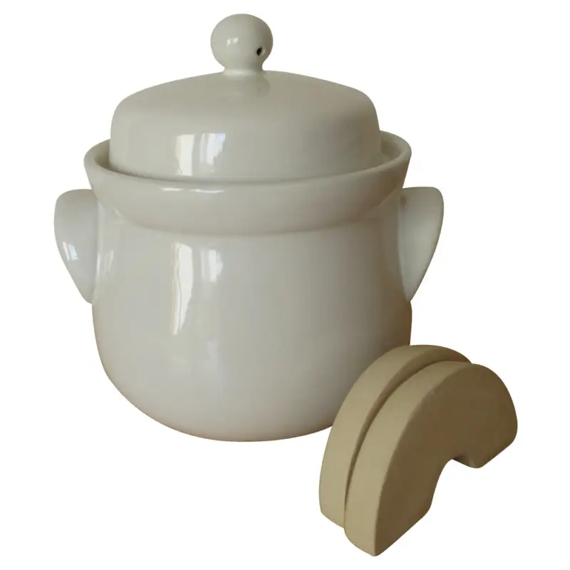 Gärtopf-Mini inkl. Stein creme Top-Preis