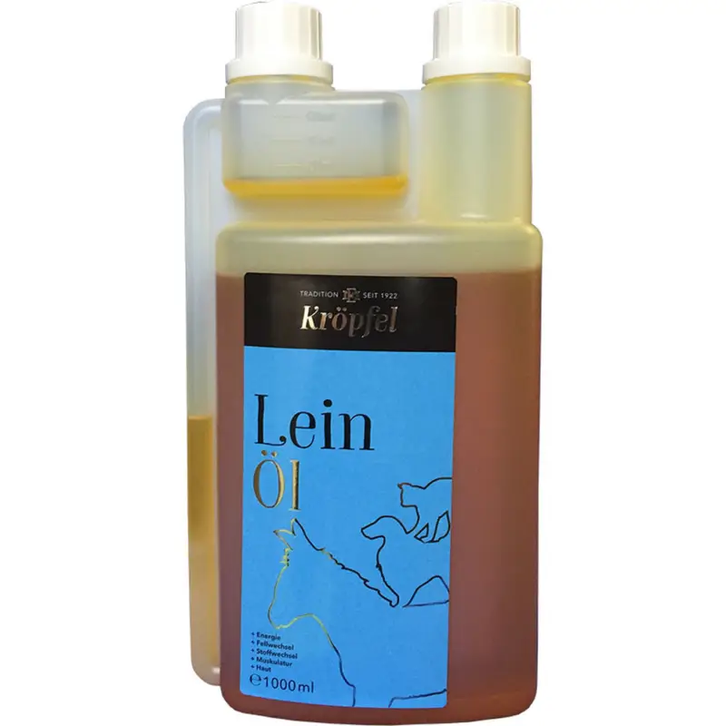 Garantierte Lieferung KröpfelLeinöl, 1 L