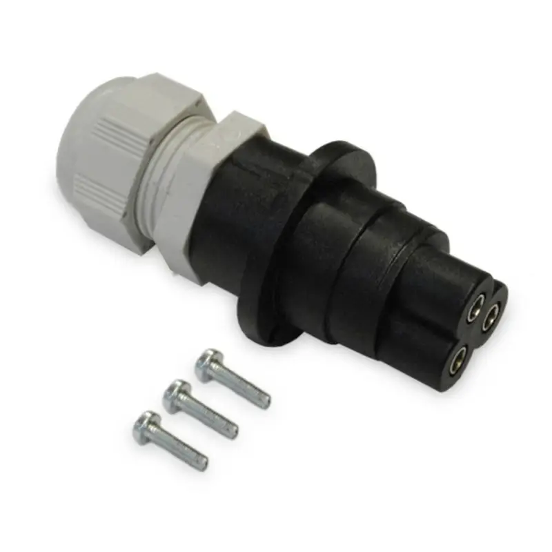 Sichere Zahlung Elektrostecker 3-polig 1/2 Zoll DN13