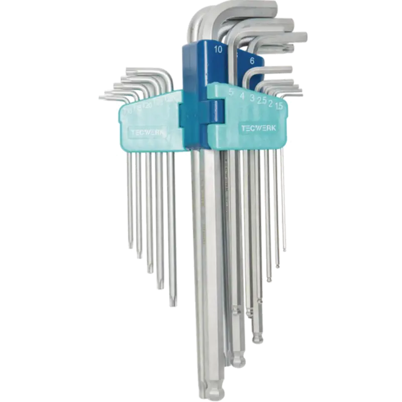 TecwerkInbusschlüssel-Satz Torx 9-tlg. Aktuell