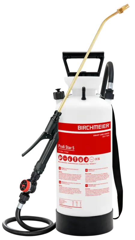 Bestpreis BirchmeierDrucksprühgerät Profi Star 5 inkl. Druckregelventil
