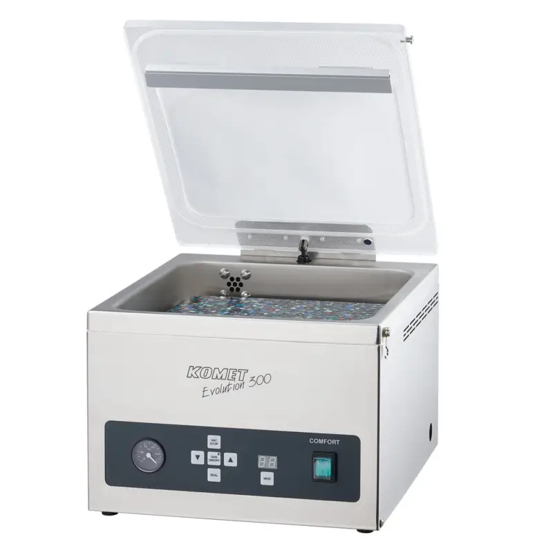 KometProfi-Kammer-Vakuumverpackungsmaschine Evolution Finale Aktion
