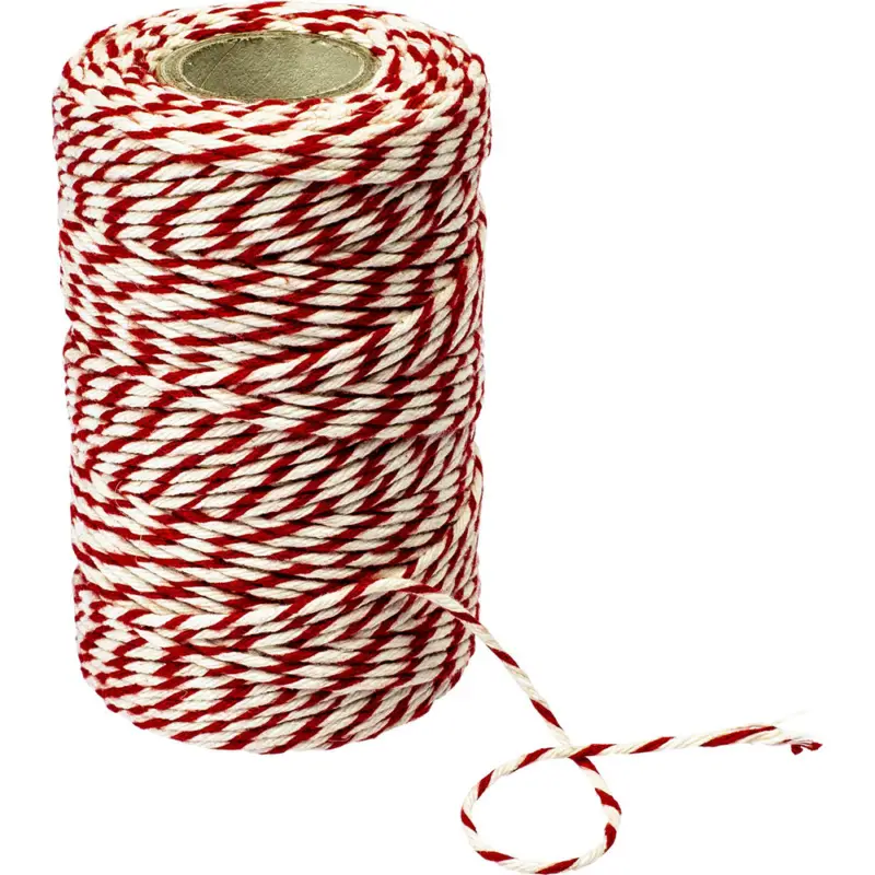 Nur Heute BrowinWurstzwirn rot-weiß 100 g