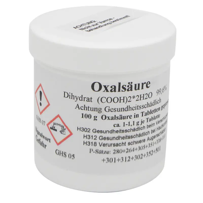 Markenprodukt Oxalsäuretabletten 100g*