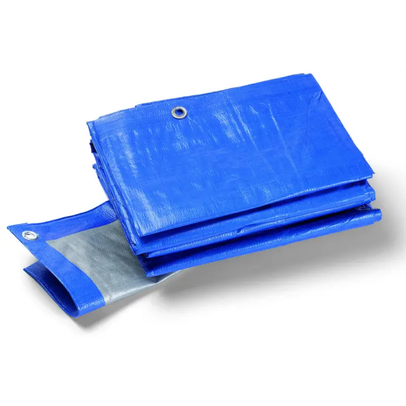 SchullerAbdeckplane extra stark 180g/qm blau/grau Neue Ware