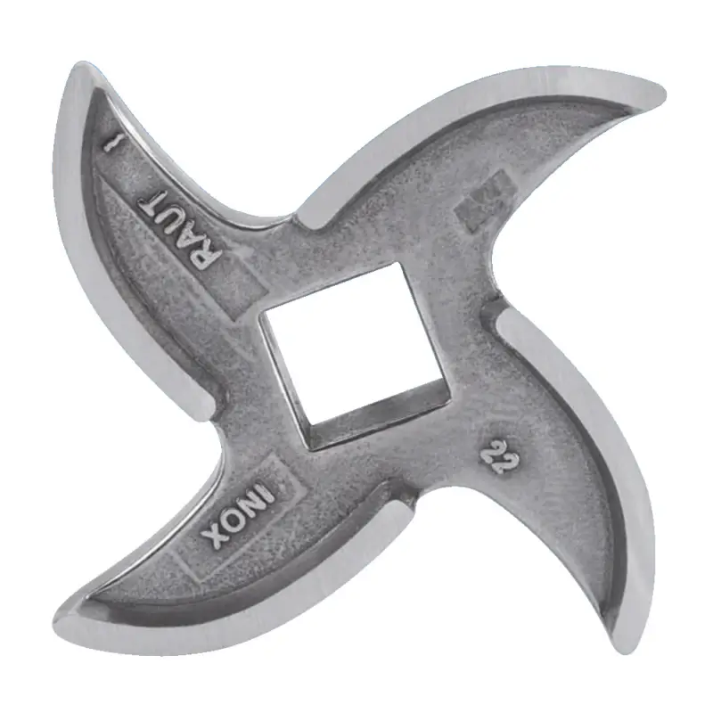 4-flügeliges Messer Edelstahl Preisknaller