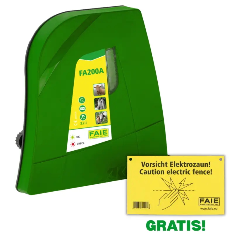 Sonderangebot FAIEWeidezaungerät FA200A - 12V