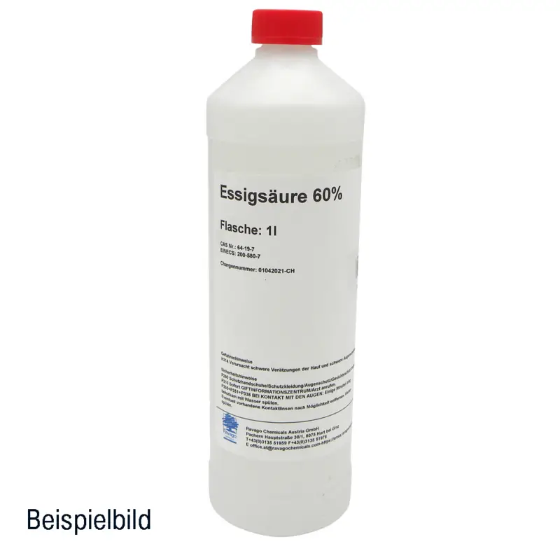 Essigsäure 60% 1l* Meistverkauft