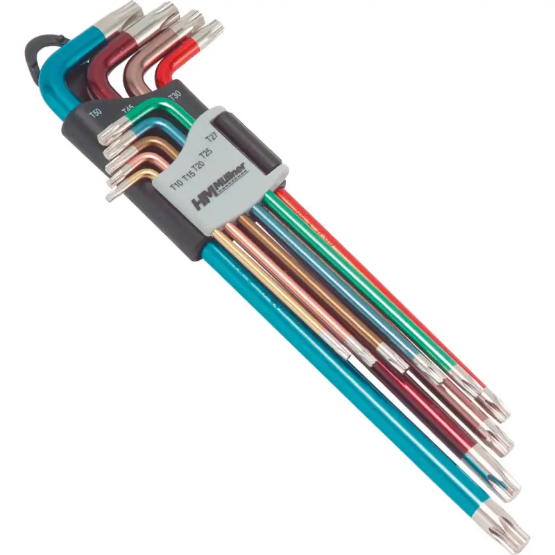 Stiftschlüsselsatz, 9-tlg. Markenprodukt