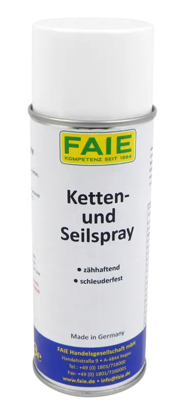 Solange Der Vorrat Reicht Kettenspray mit MOS 2