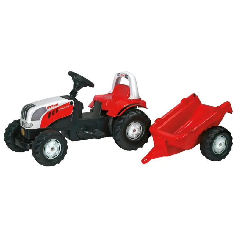 Heißes Angebot Rolly ToysSteyr CVT 6165 mit Anhänger