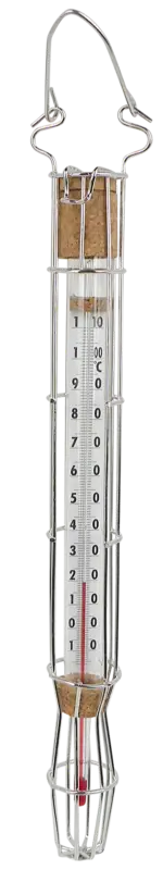 Thermometer im Drahtkäfig Abverkauf