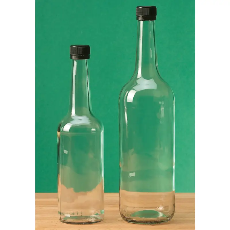 Direktkauf Flasche mit Kunststoff-Schraubverschluss