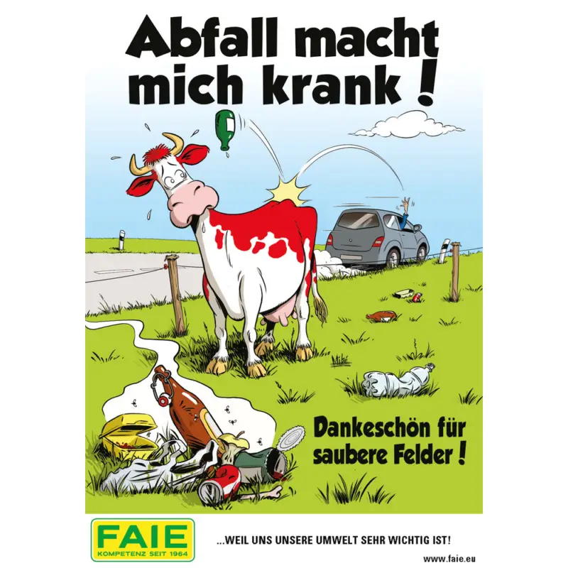 Umweltschild Abfall macht mich krank Jetzt Kaufen