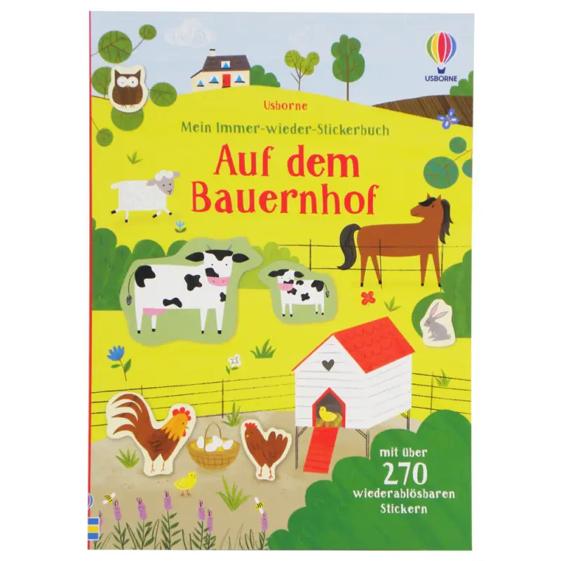Neue Ware Immer wieder Stickerbuch Bauernhof