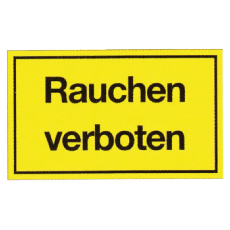 Preiswert Warntafel 'Rauchen verboten'