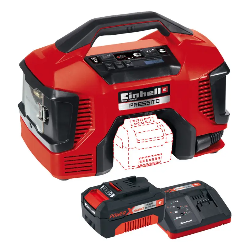 Bestseller EINHELLKompressor Pressito Hybrid Set