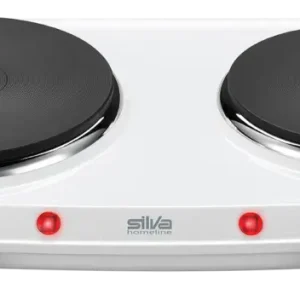 Begrenztes Angebot Silva homelineDoppelkochplatte weiß Leistung 2250W