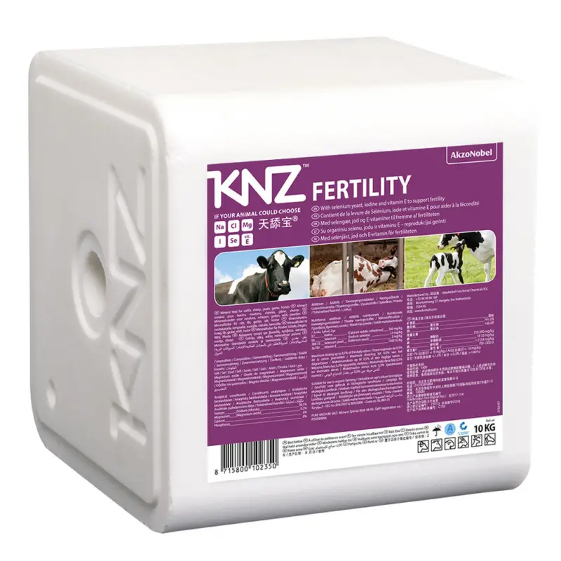 Markenware KNZ LecksteineMineral-Leckstein KNZ Fertility, 10 kg