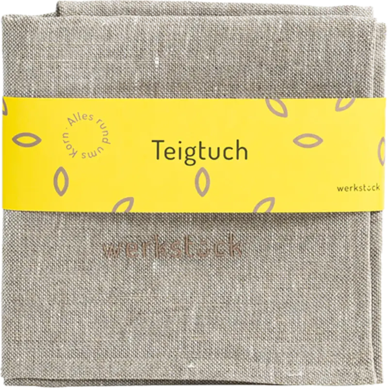 Zertifiziert gwtirol-werkstück Teigtuch aus Leinen 50x60cm
