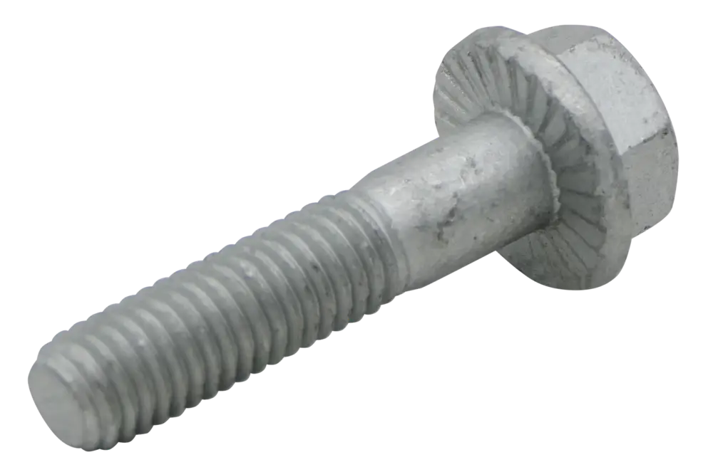 Neu Schraube M8x35 10.9 mit Sperrverzahnung