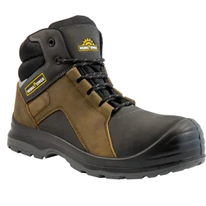 Work PowerSicherheitsstiefel-Arbeitsschuh S3 Maurice grau/braun Top-Seller