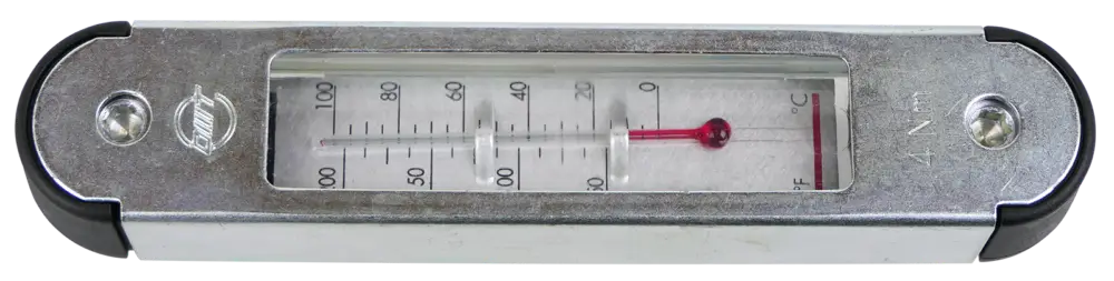 OMTÖlstandsanzeige für Hydrauliköltanks mit Temperaturanzeige, Lochabstand 127mm, Anzeige Min und Max Jetzt Kaufen