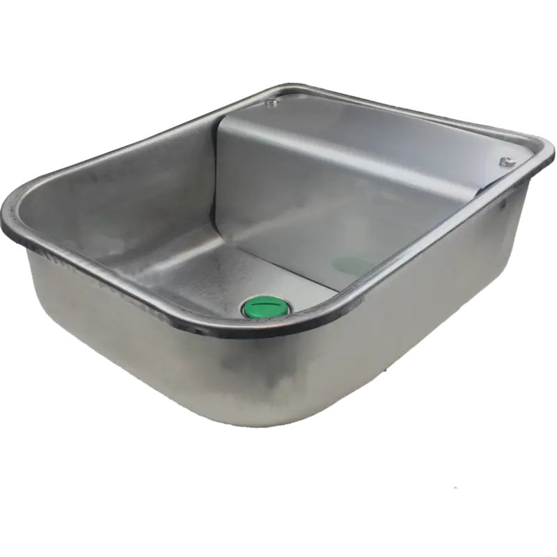 Schwimmer-Tränkebecken 4 L Edelstahl Neue Ware