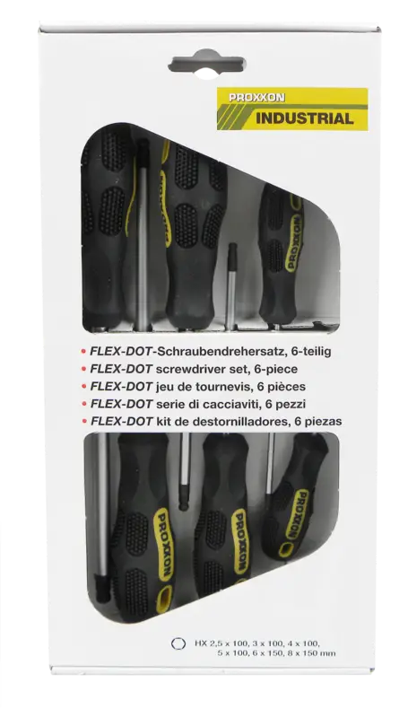 ProxxonSchraubendrehersatz HEX 6-tlg. Super-Preis
