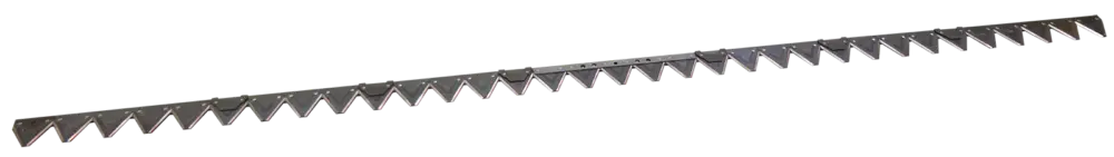 Meistverkauft Mähmesser 250cm, 33 Klingen, 6 Reinigungsplatten, 2 Gewindebohrungen M8 LA=152mm, anstelle Bucher H150.191.940