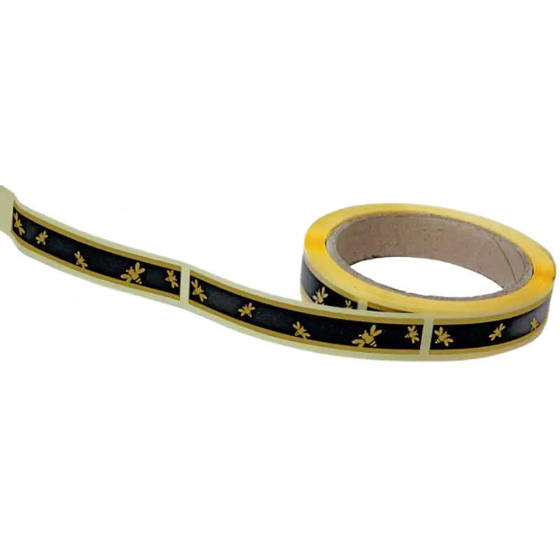 Schneller Versand Siegeletikett Rolle mit 100 Stück BIENE