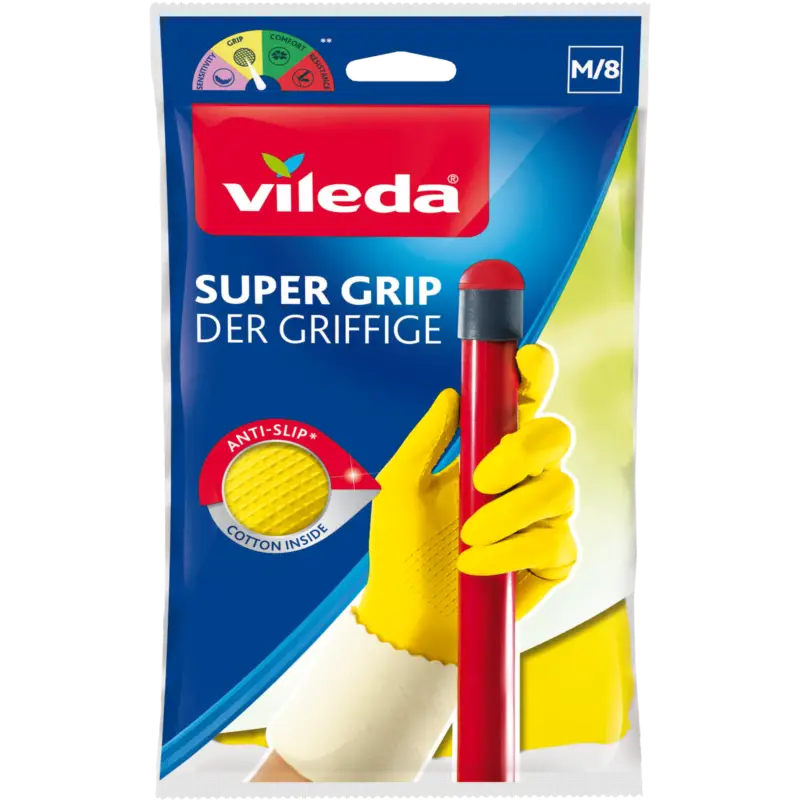 Vileda Haushaltshandschuhe SuperGrip Knallerangebot