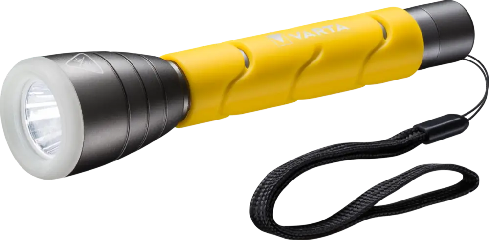 VartaTaschenlampe Outdoor SportsF20 gelb mit 2AA Batterien Sonderaktion