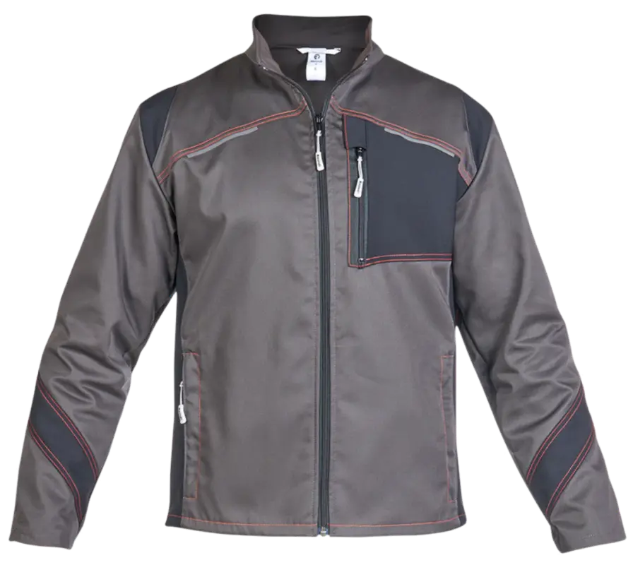 Jacke Dynamic line ravengrau/schwarz Super-Preis
