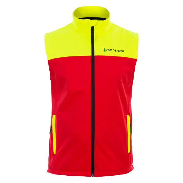 Preis Gesenkt Forst-Extrem Beginner 2.0 Softshellweste rot/gelb, XS