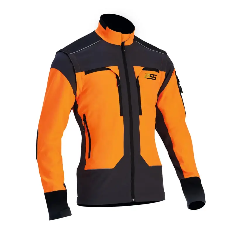 Garantierte Lieferung PSS Funktionsjacke Stretch X-treme Vario orange/grau, M