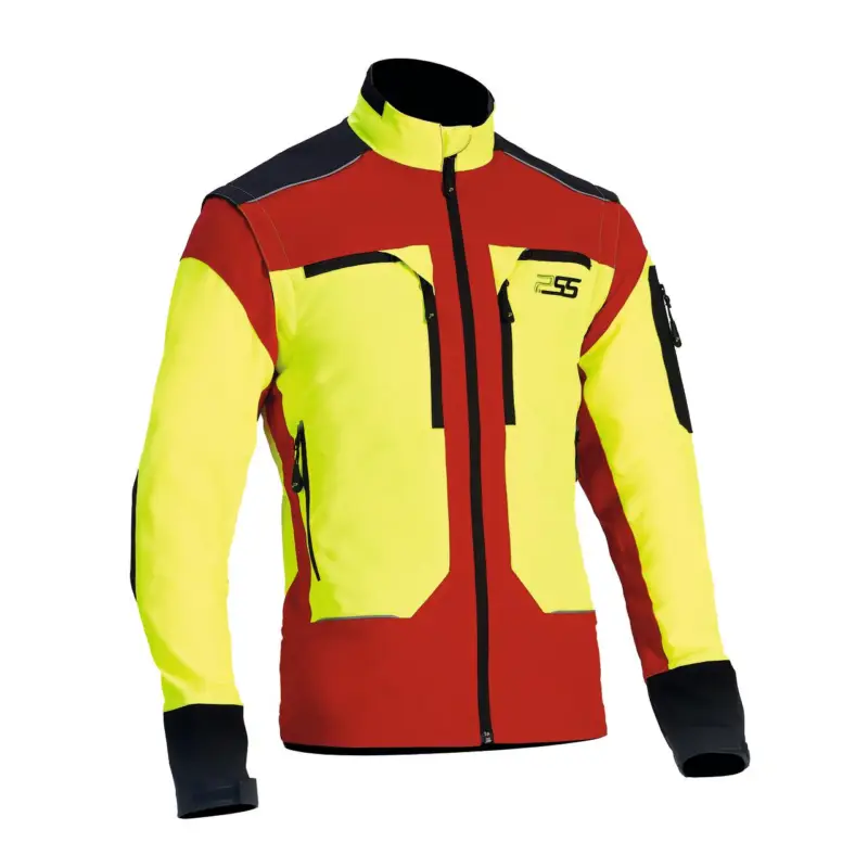 Preis Gesenkt PSS Funktionsjacke Stretch X-treme Vario rot/gelb, XL
