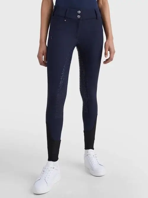 Tommy Hilfiger Women Vollbesatz Reithose Pro desert sky, XL Begrenztes Angebot