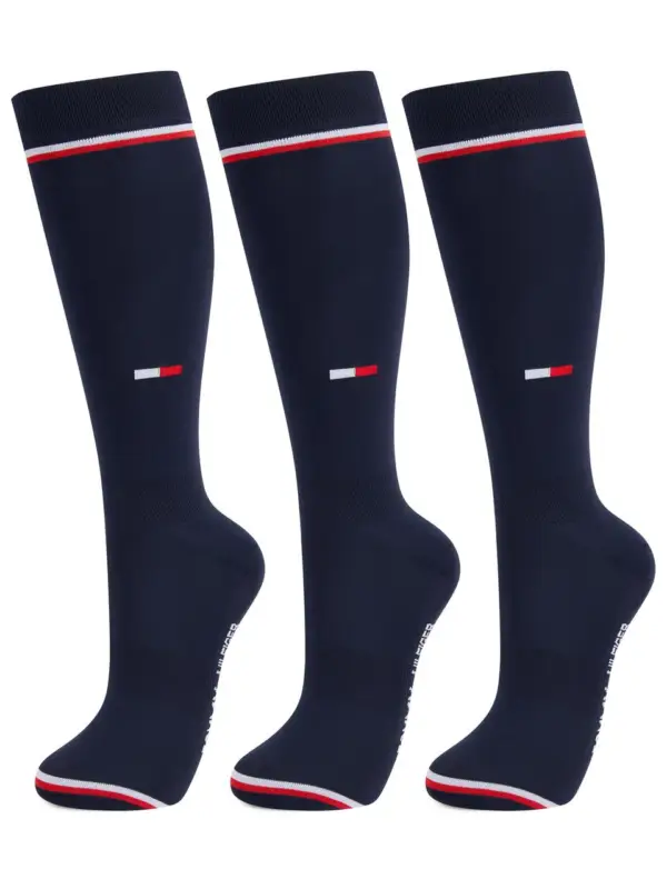 Markenprodukt Tommy Hilfiger Byron 3er-Pack Reitsocken desert sky, 35-38