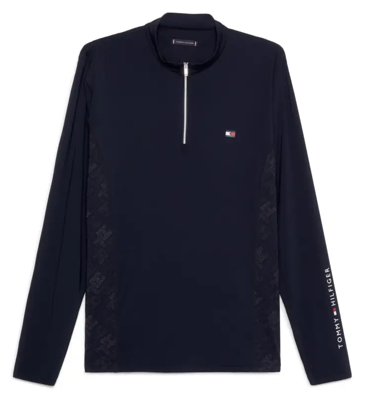 Tommy Hilfiger Men Wellington Langarm Trainings-Top desert sky, S Rabatt