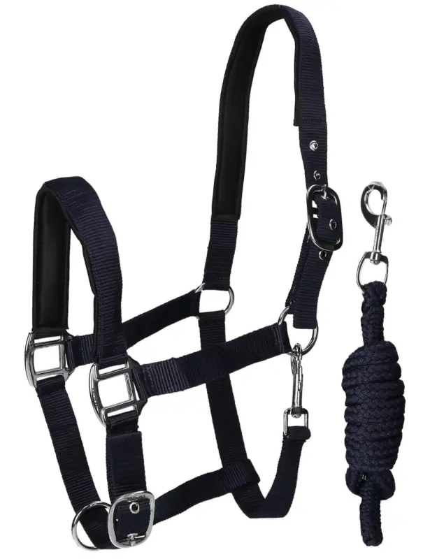 WAHL-Hausmarke Halfterset Basic navy, Pony Jetzt Kaufen