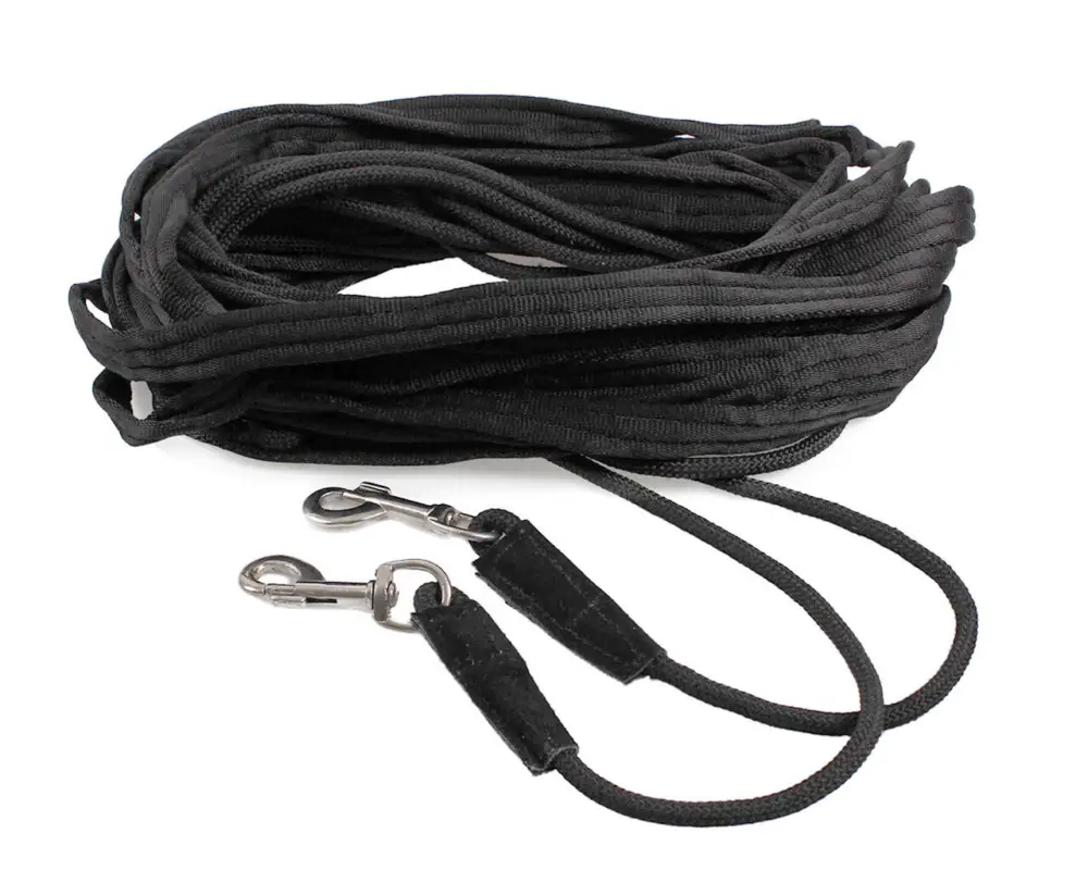 QHP Doppellonge schwarz, 16 m Online Kaufen