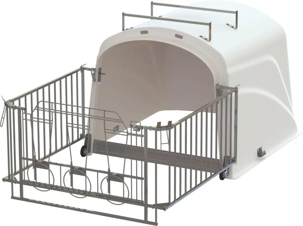 Kerbl Umzäunung für CalfHouse Premium DUO Finale Aktion