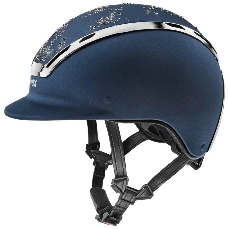 uvex Reithelm exxeed diamond navy, S-M (56-58 cm) Neu Im Sortiment
