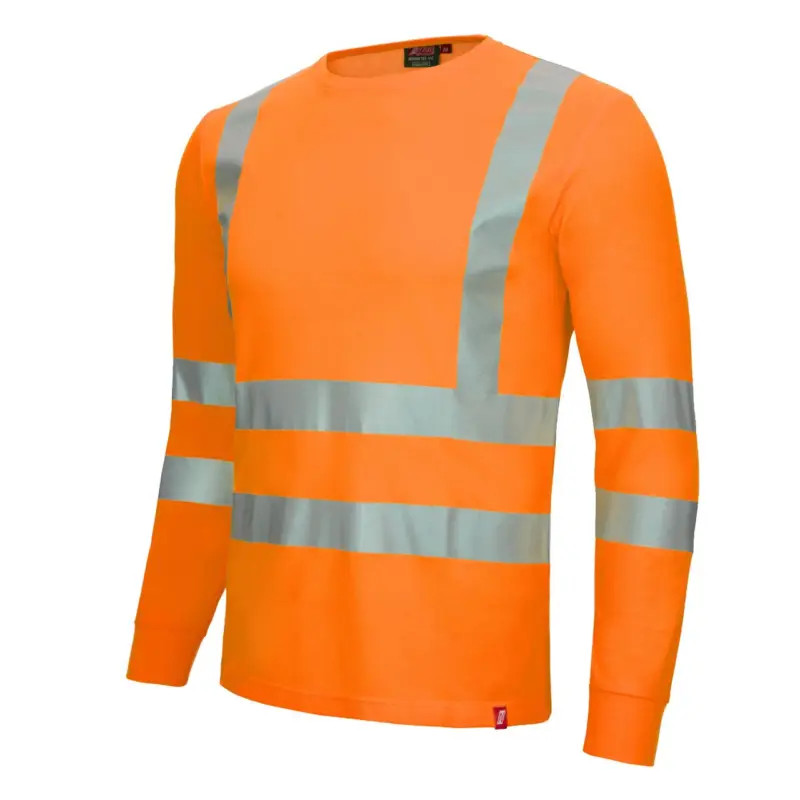Nitras Motion Tex Viz -Warnschutz Langarmshirt neonorange, M Letzte Chance