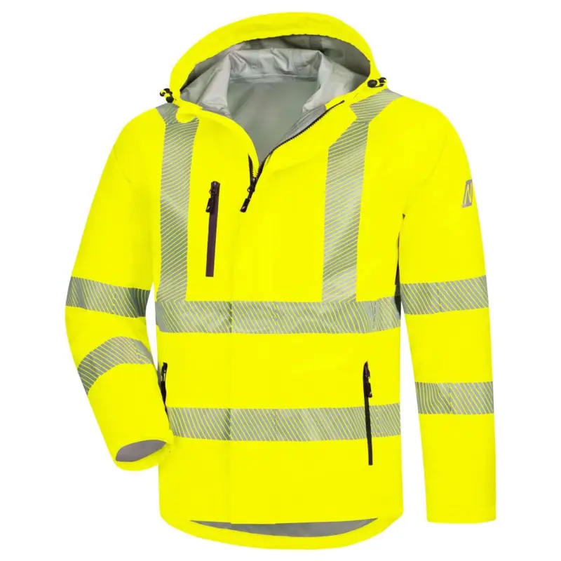 Nitras Motion Tex Viz - Plus Warnschutz Jacke neongelb, XXL Rabatt